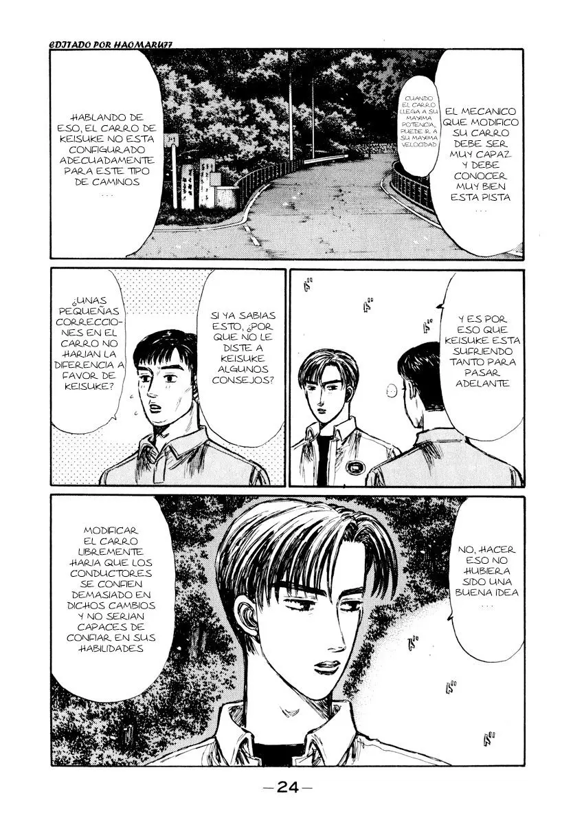 Initial D capítulo 274, página 12