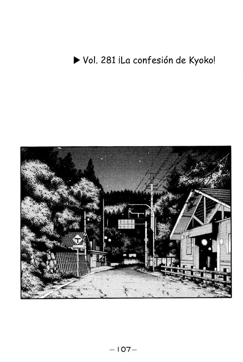 Initial D capítulo 281, página 1