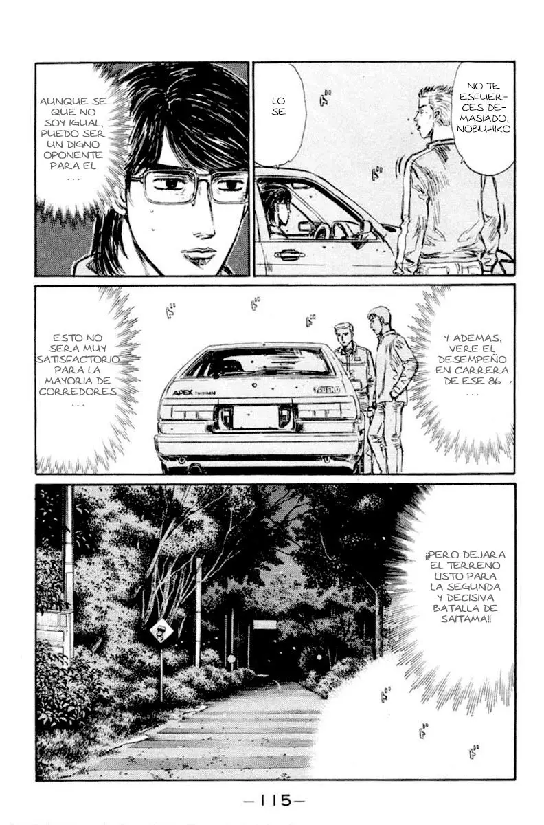 Initial D capítulo 281, página 9
