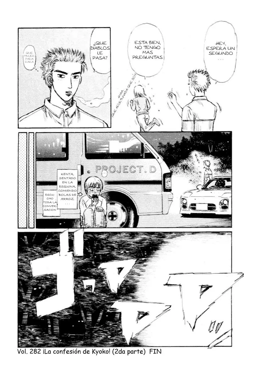 Initial D capítulo 282, página 11