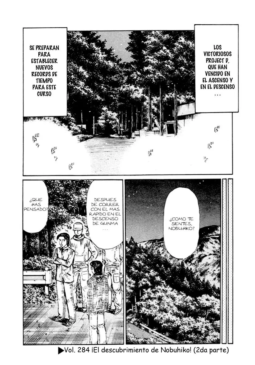 Initial D capítulo 284, página 1