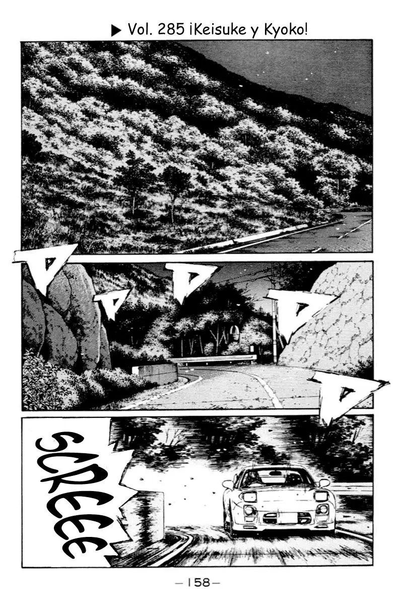 Initial D capítulo 285, página 1