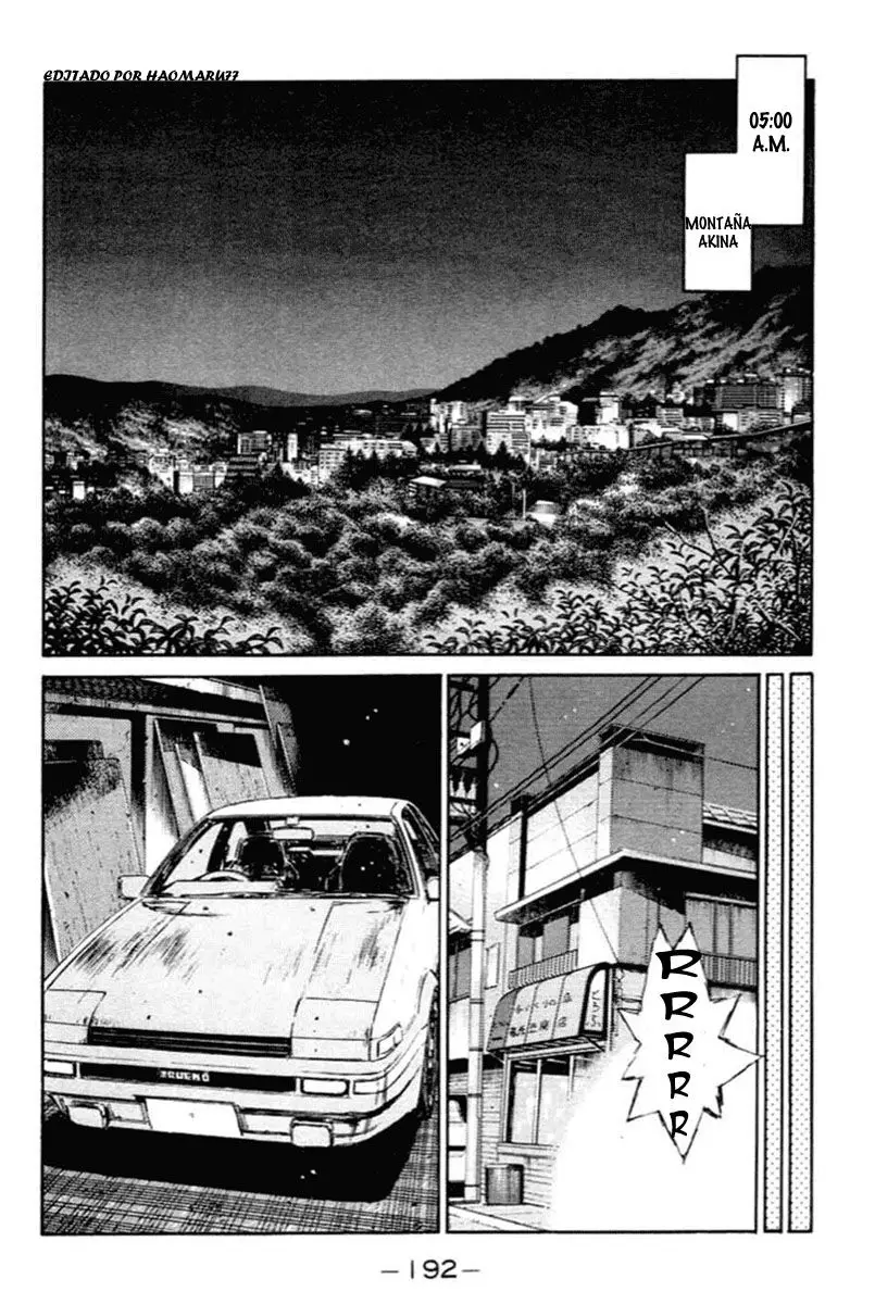 Initial D capítulo 288, página 2