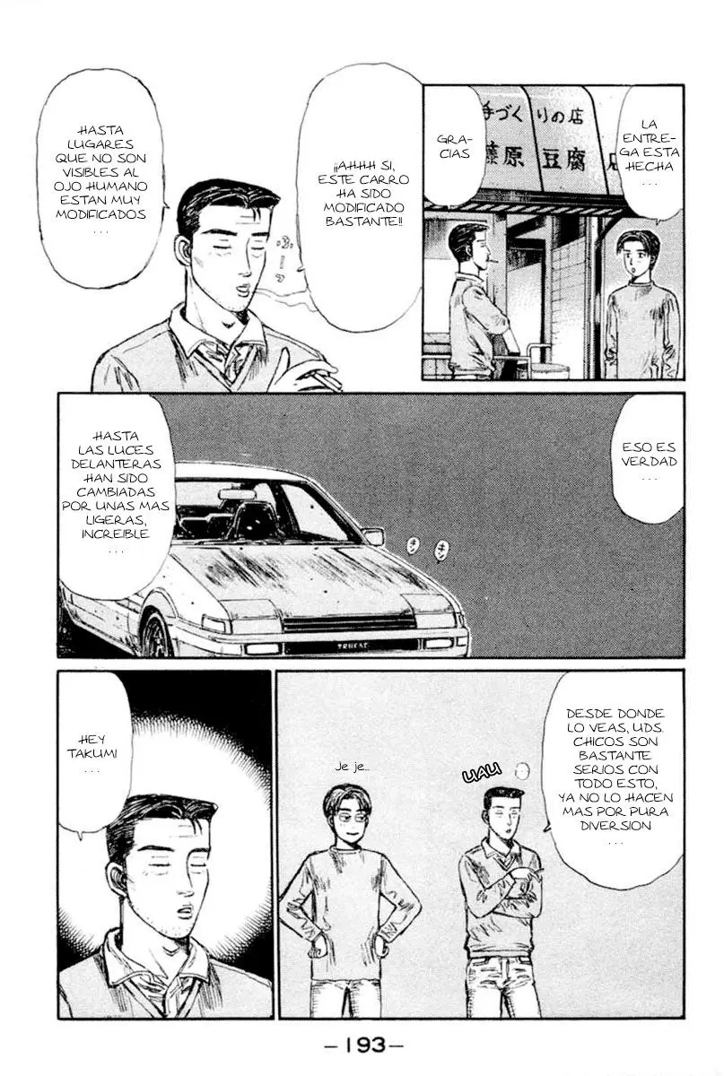 Initial D capítulo 288, página 3