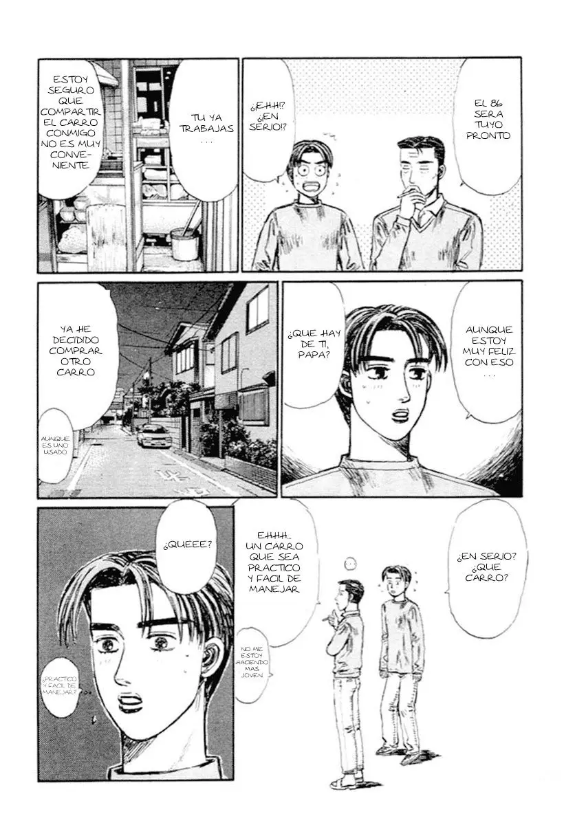Initial D capítulo 288, página 4