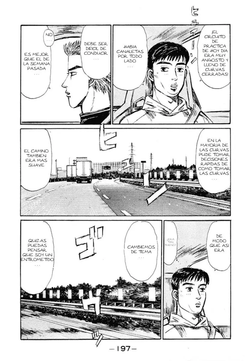 Initial D capítulo 288, página 7