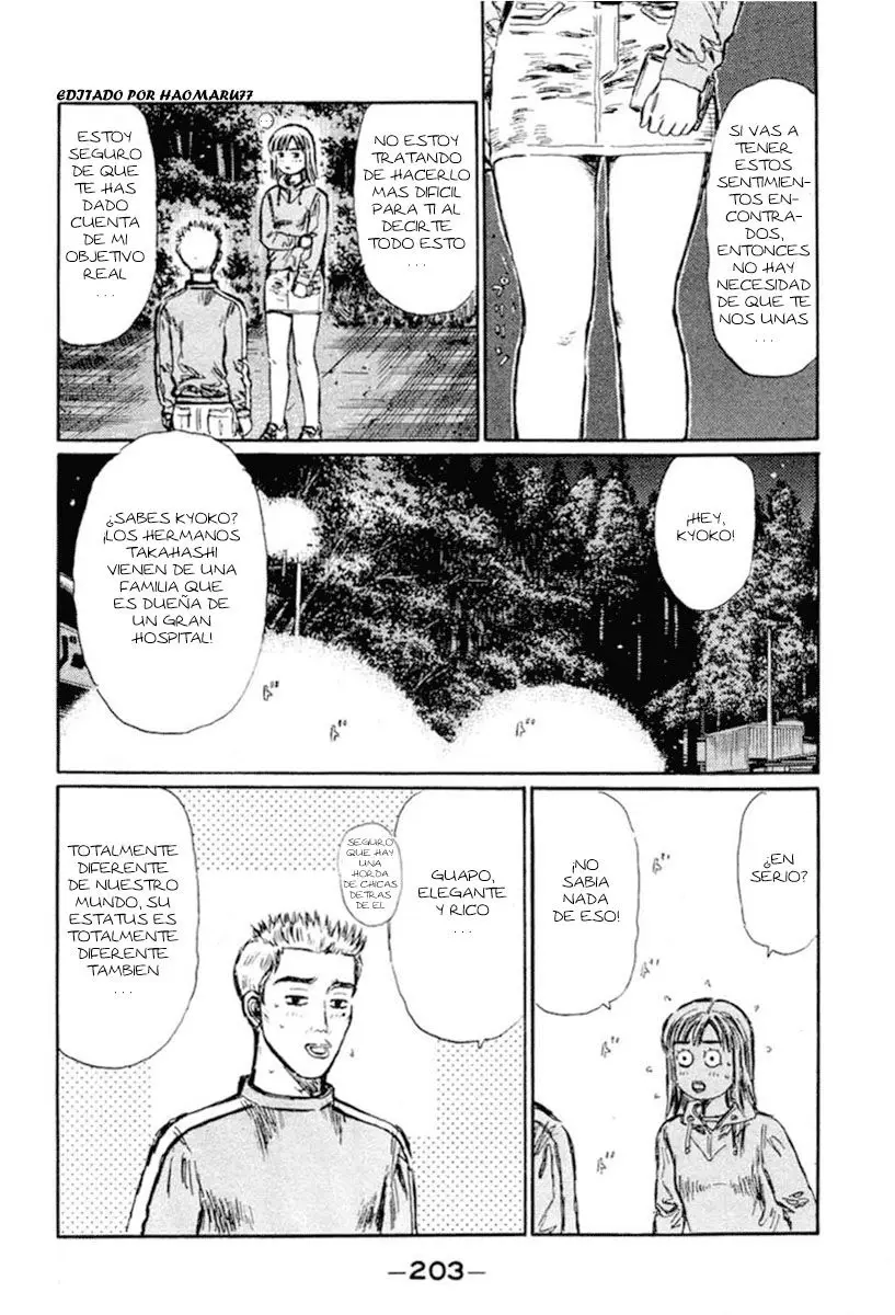 Initial D capítulo 288, página 13