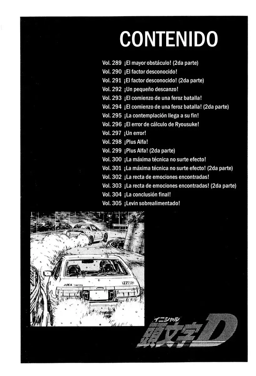 Initial D capítulo 289, página 3