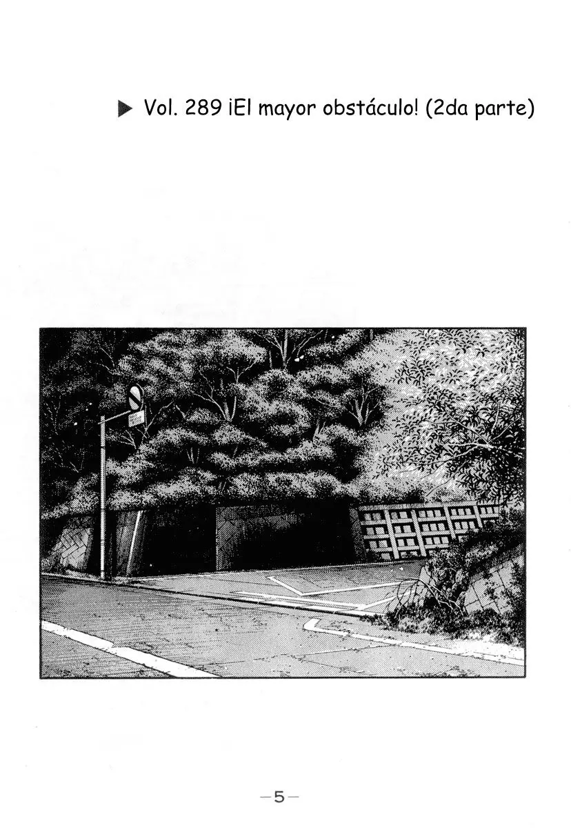 Initial D capítulo 289, página 4