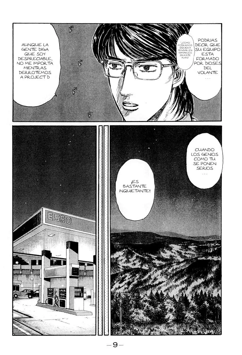 Initial D capítulo 289, página 8