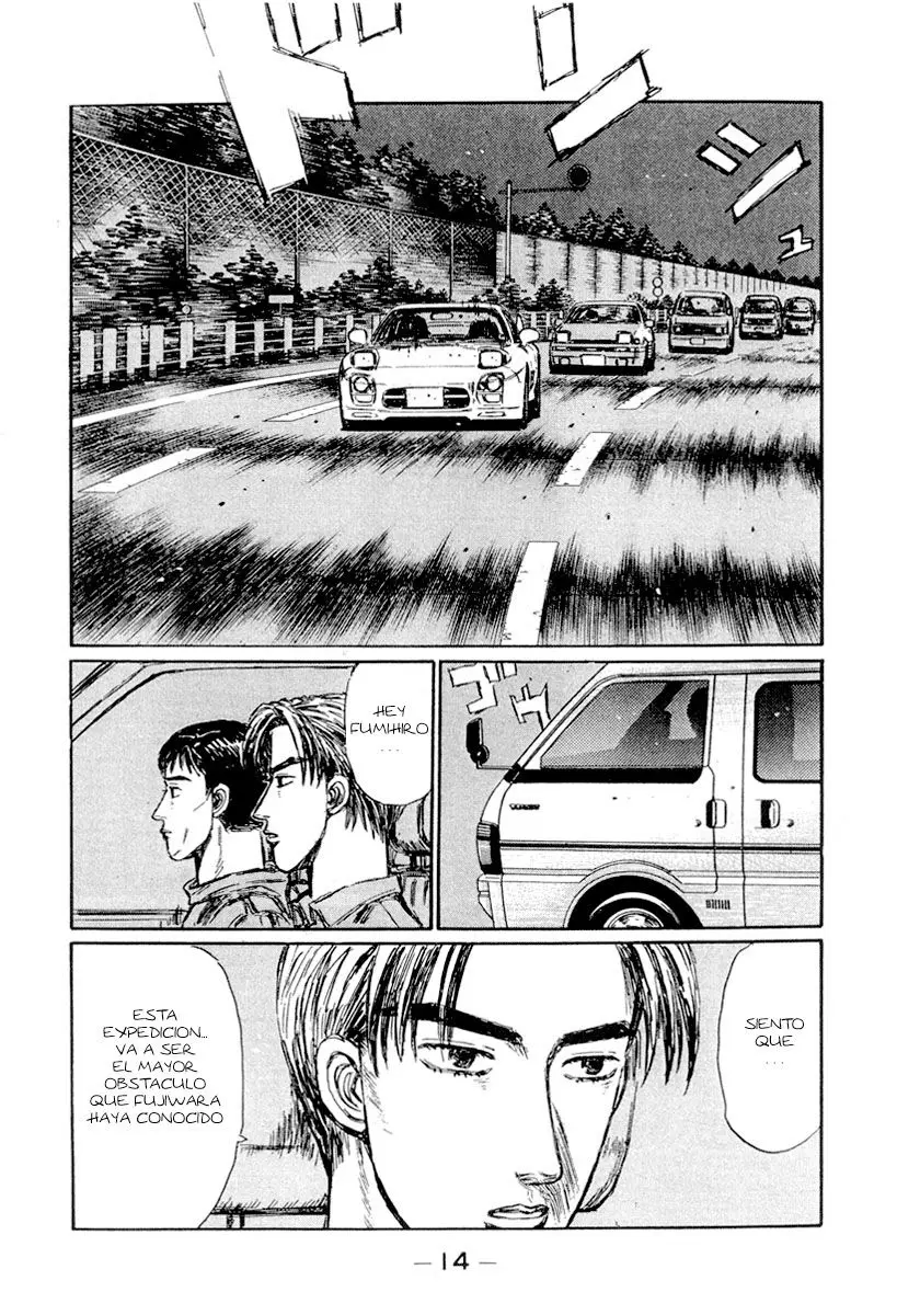 Initial D capítulo 289, página 13
