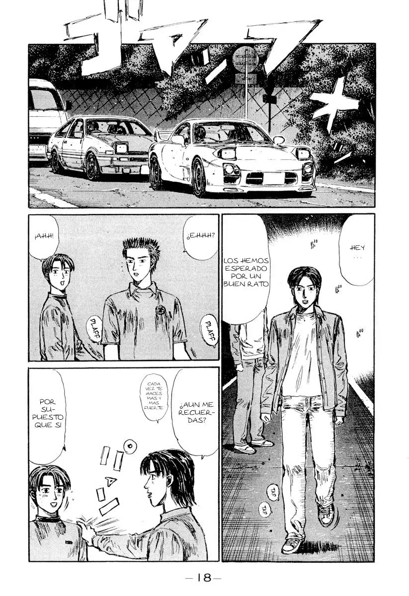 Initial D capítulo 290, página 3