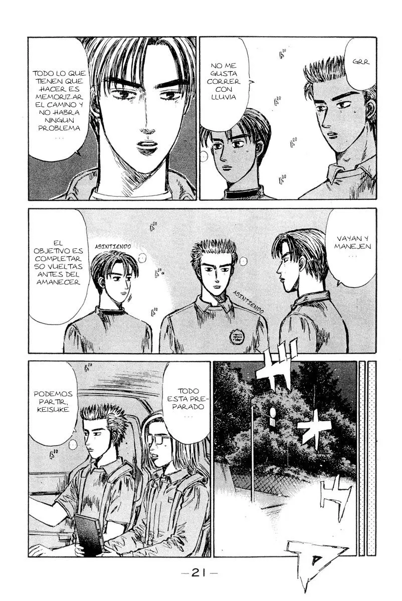 Initial D capítulo 290, página 6