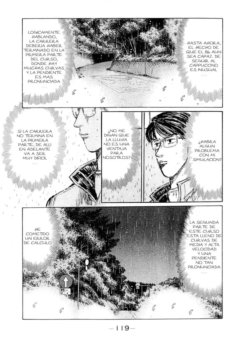 Initial D capítulo 297, página 8