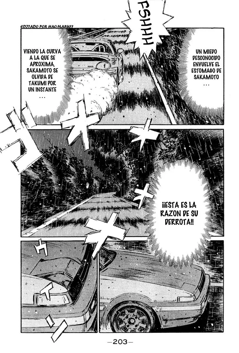 Initial D capítulo 304, página 9