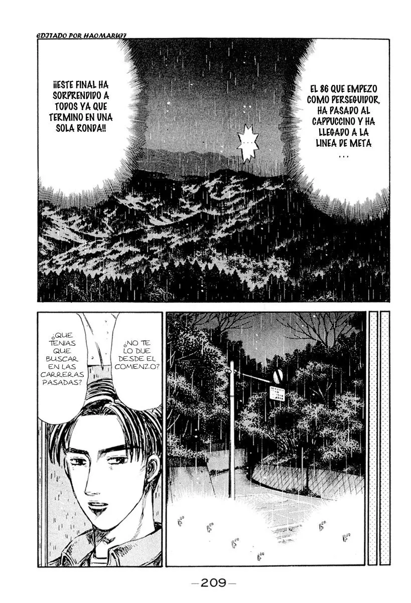 Initial D capítulo 305, página 2