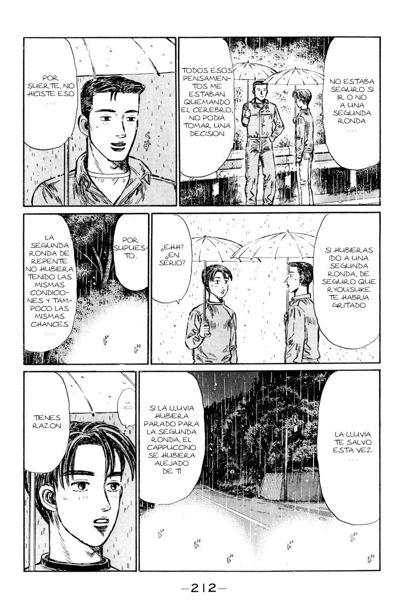 Initial D capítulo 305, página 5