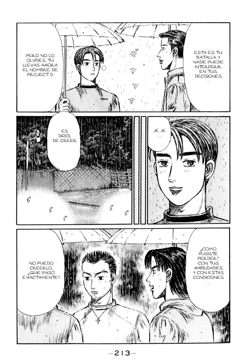 Initial D capítulo 305, página 6