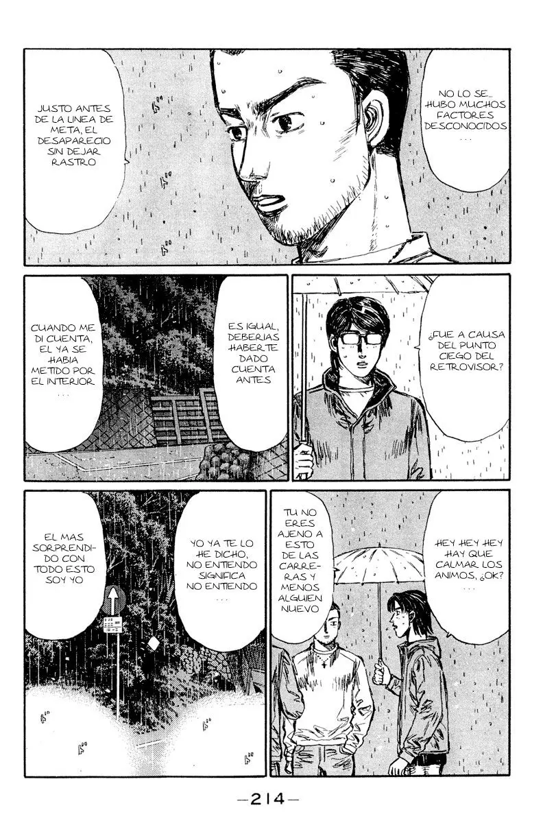 Initial D capítulo 305, página 7