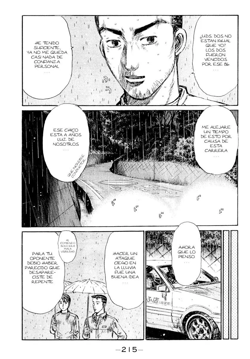 Initial D capítulo 305, página 8
