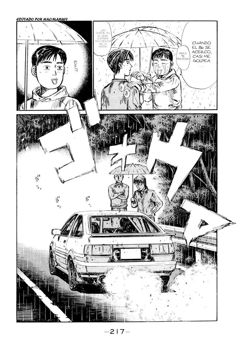 Initial D capítulo 305, página 10