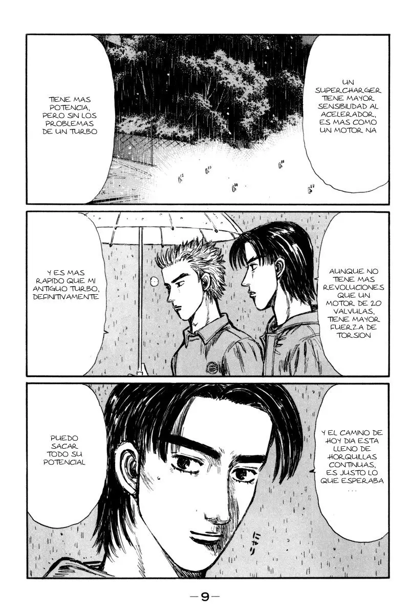 Initial D capítulo 306, página 9