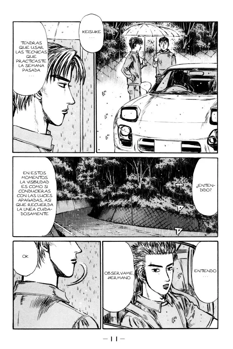 Initial D capítulo 306, página 11