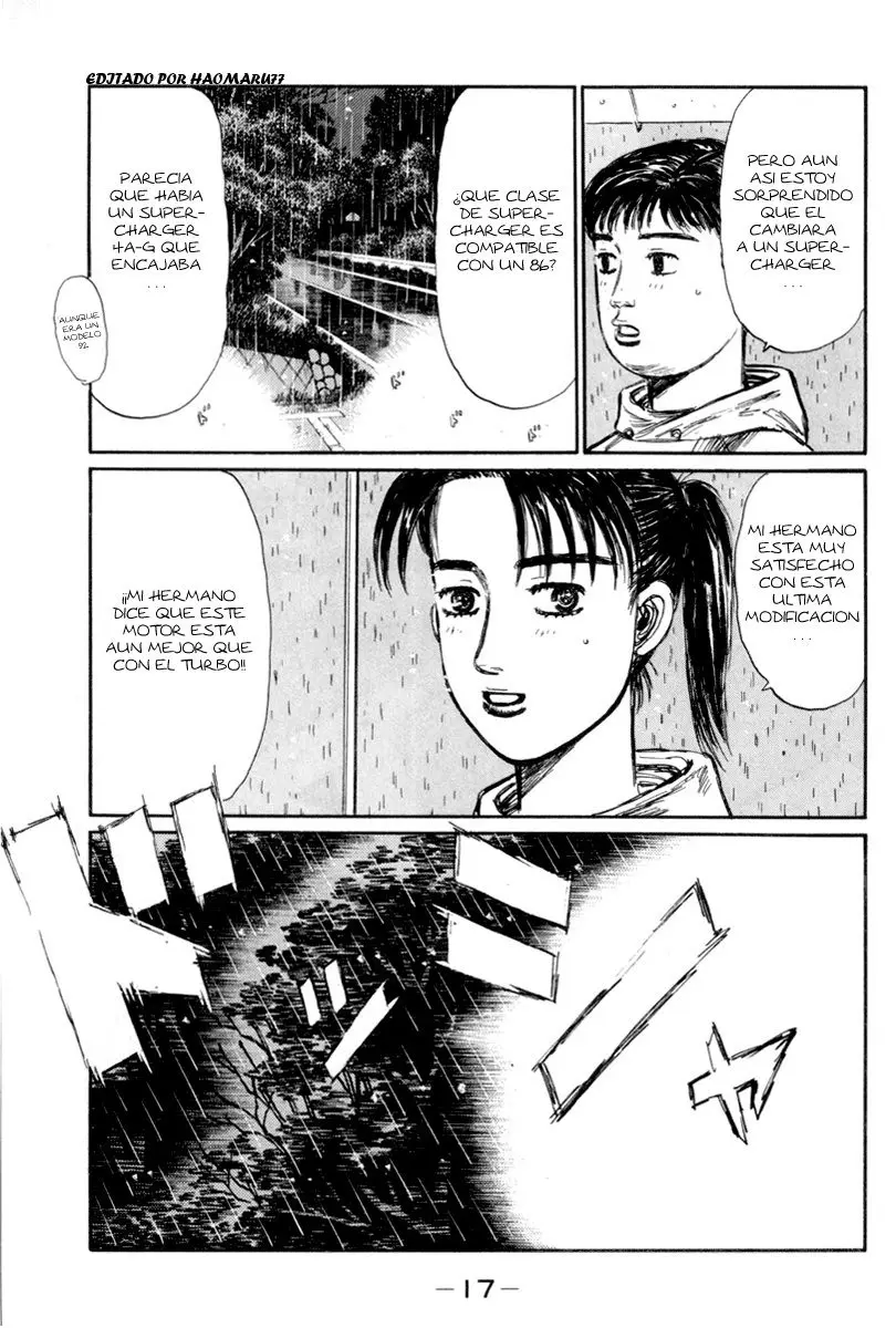 Initial D capítulo 307, página 2