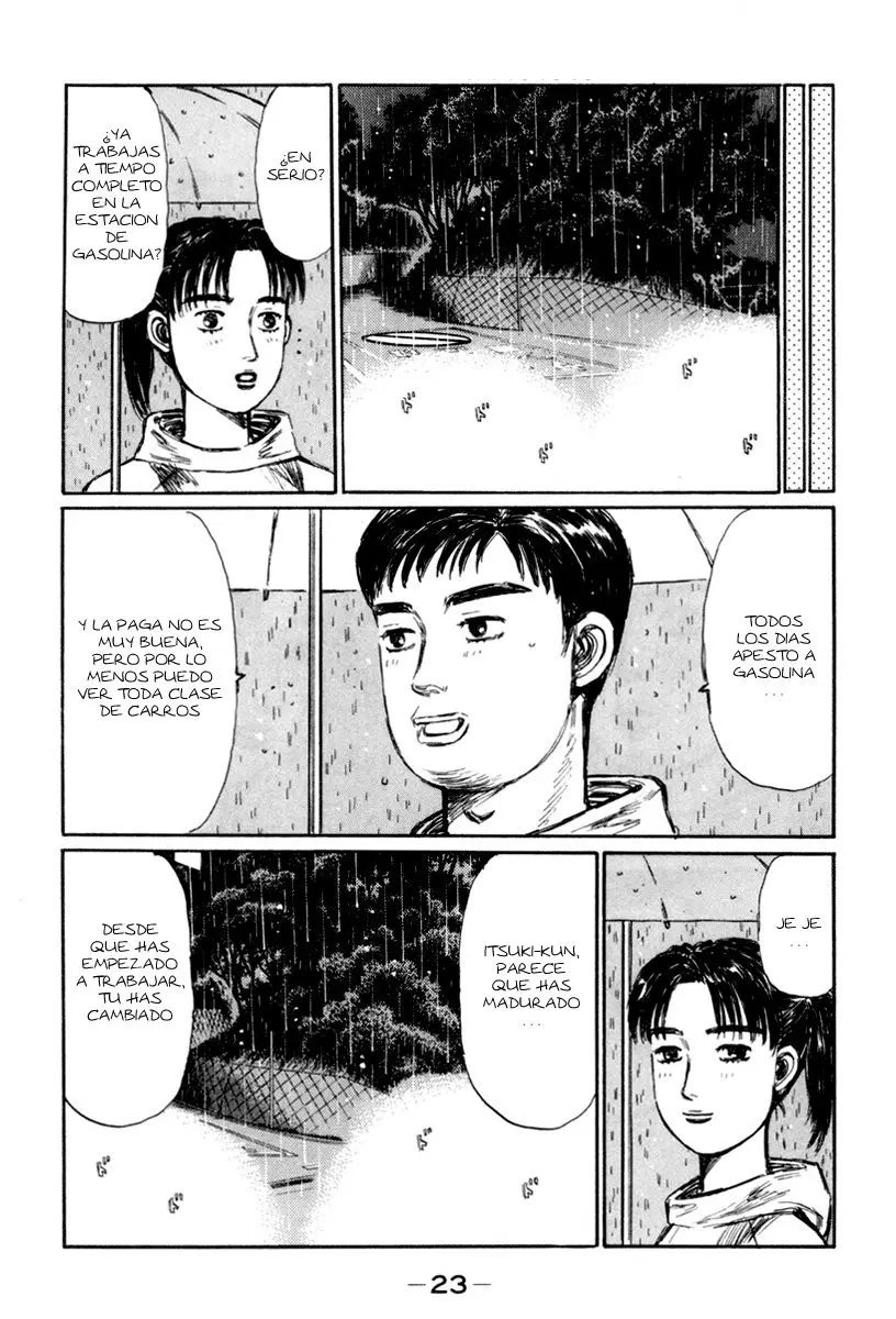Initial D capítulo 307, página 8