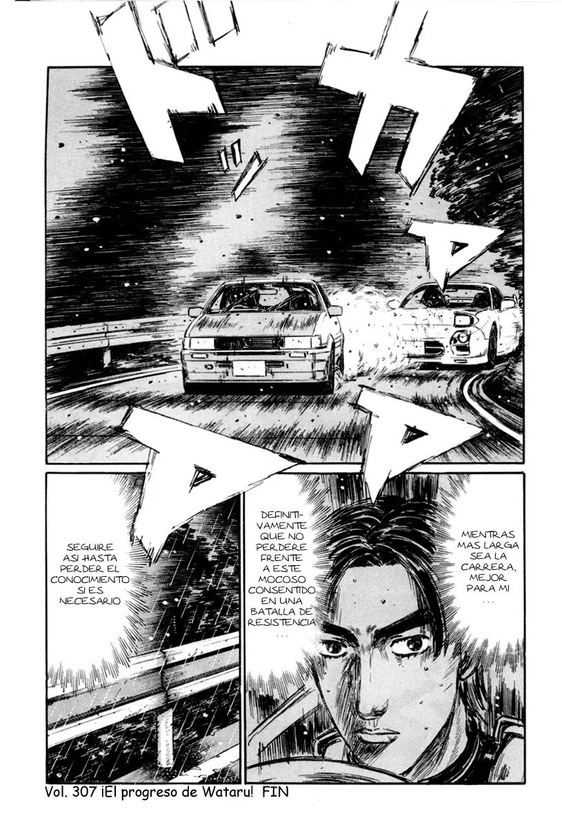 Initial D capítulo 307, página 10