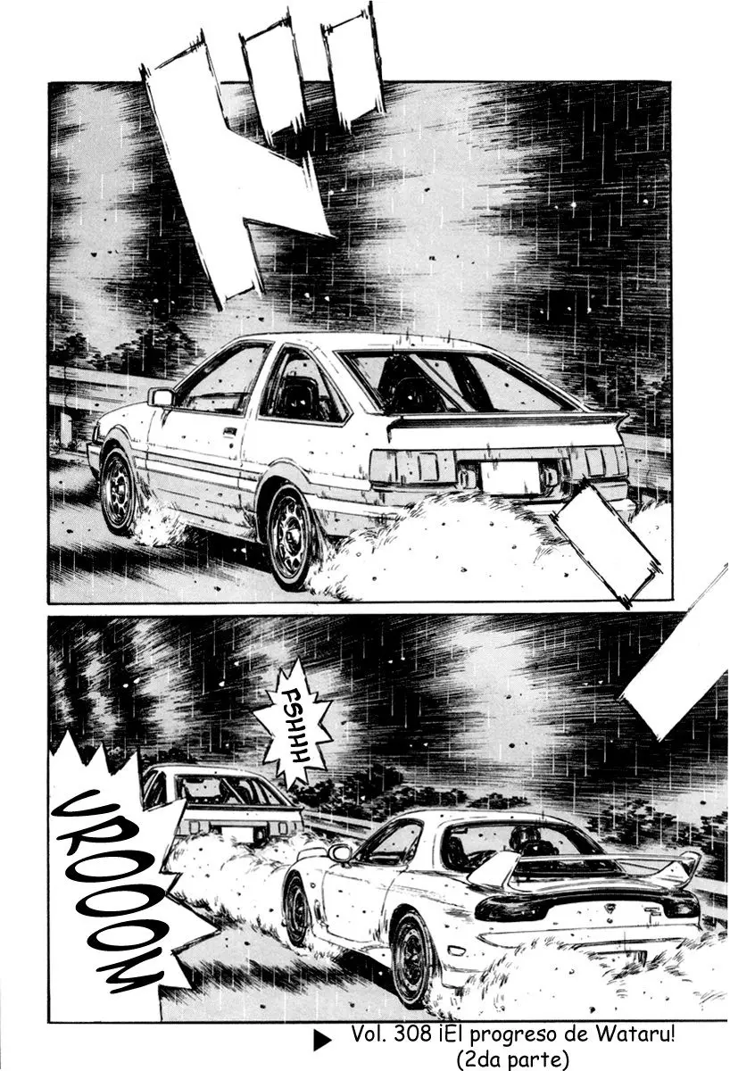 Initial D capítulo 308, página 1