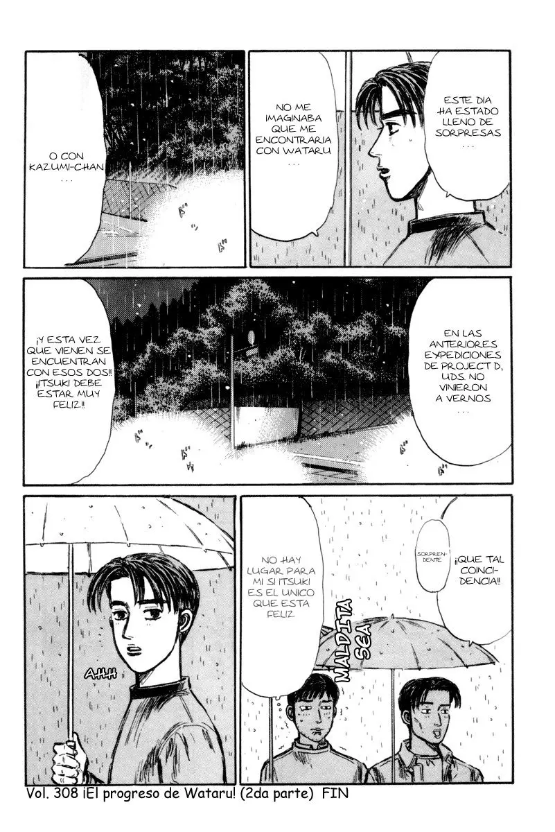 Initial D capítulo 308, página 13