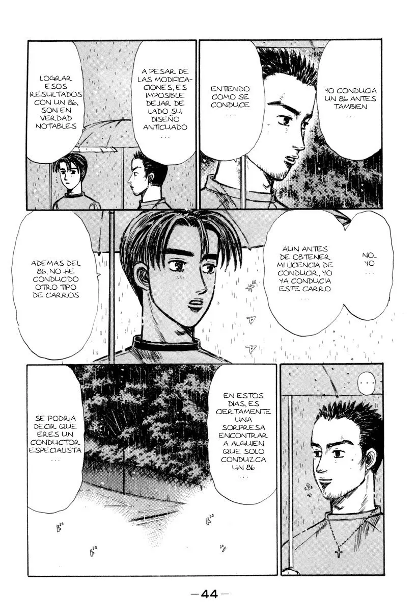 Initial D capítulo 309, página 5