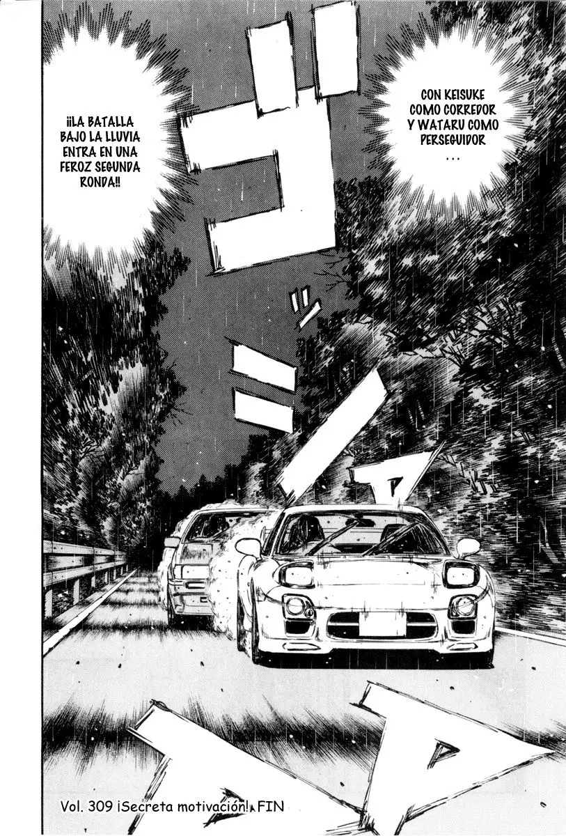 Initial D capítulo 309, página 17