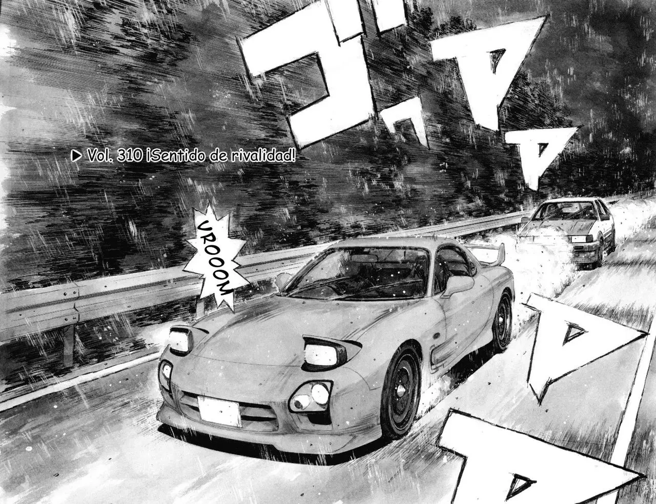 Initial D capítulo 310, página 1