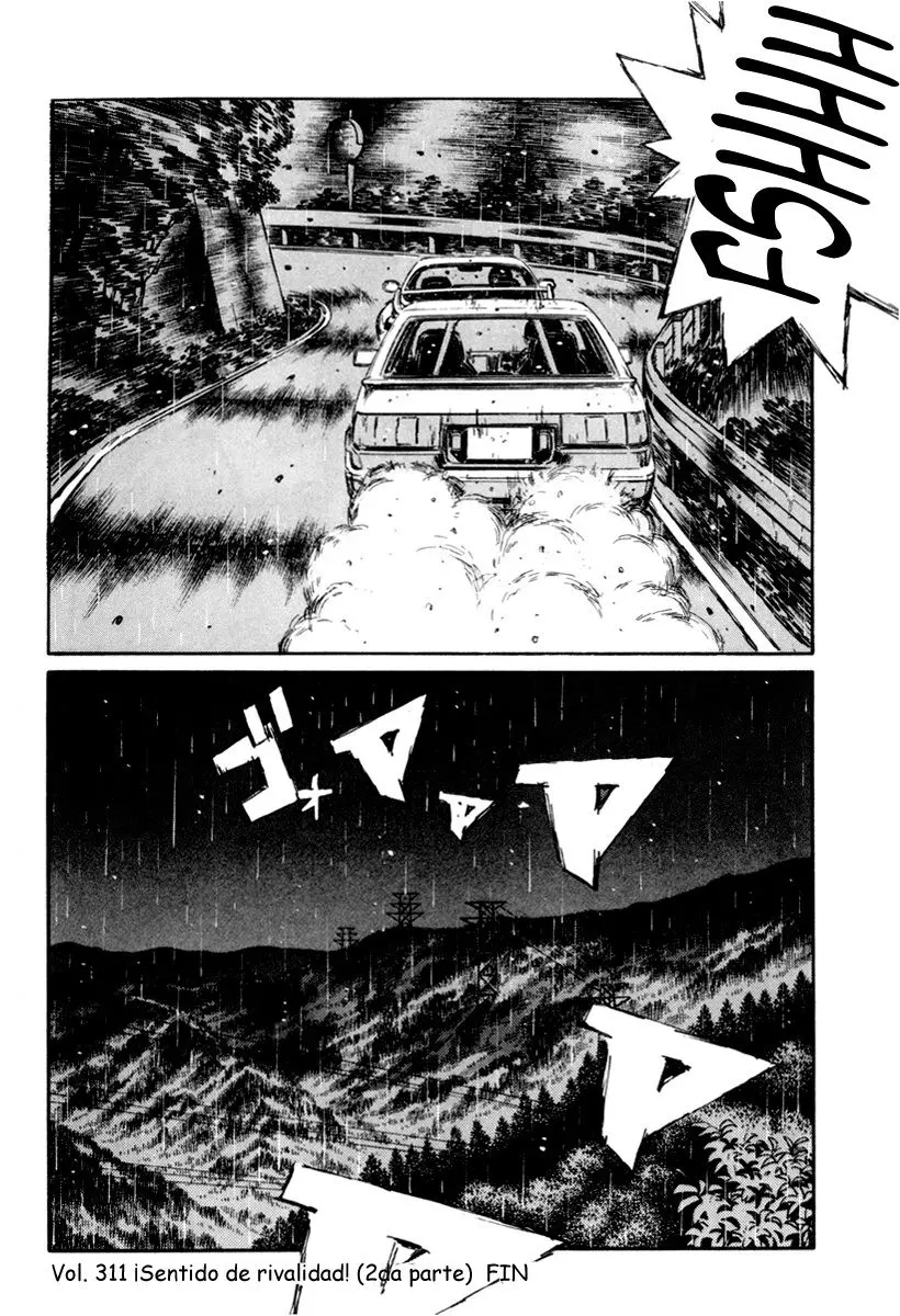 Initial D capítulo 311, página 11