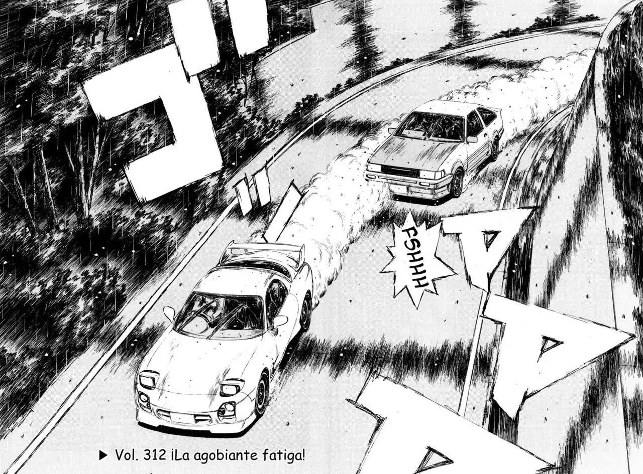 Initial D capítulo 312, página 2