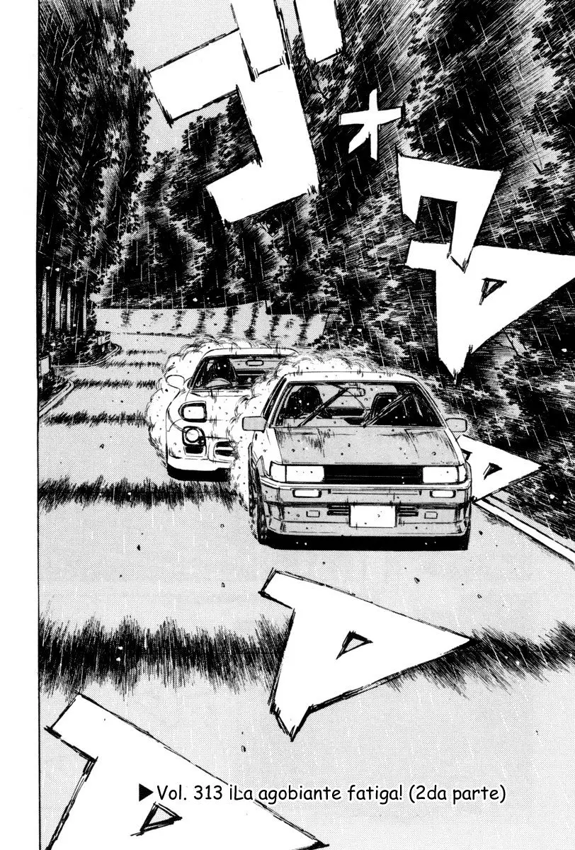 Initial D capítulo 313, página 1