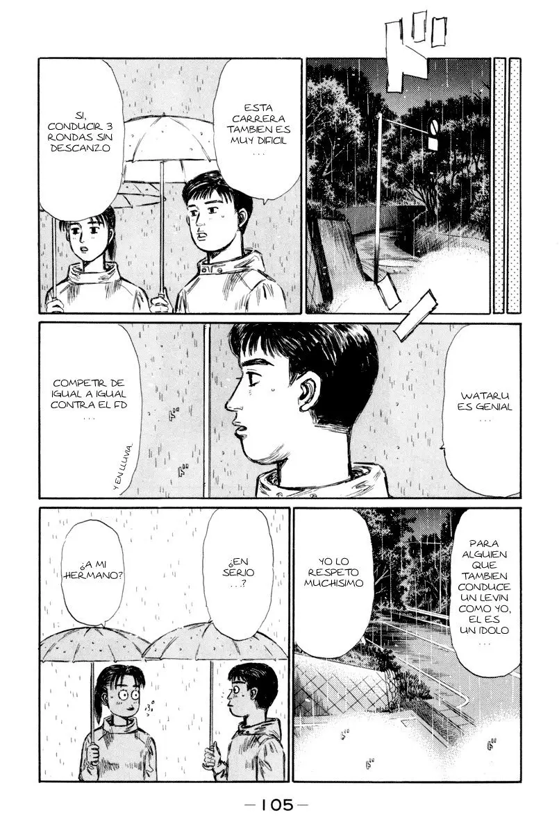 Initial D capítulo 313, página 12
