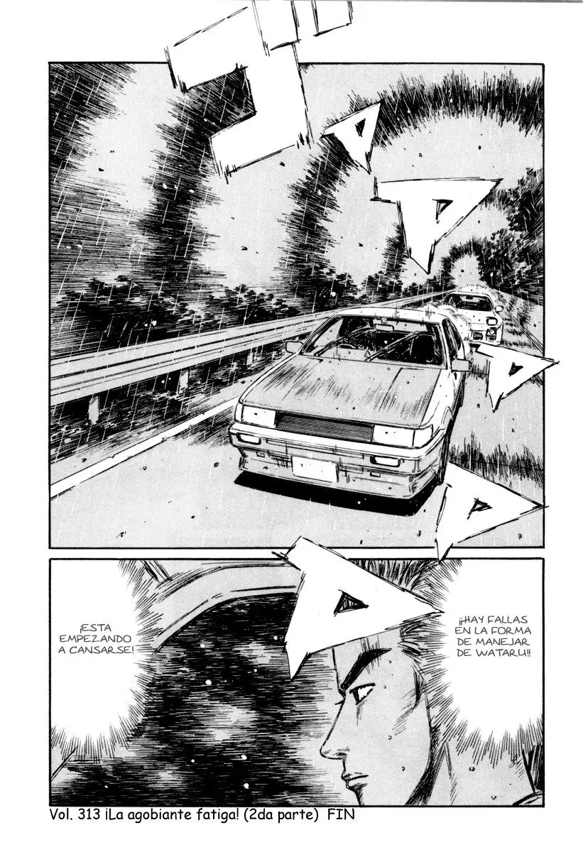 Initial D capítulo 313, página 14