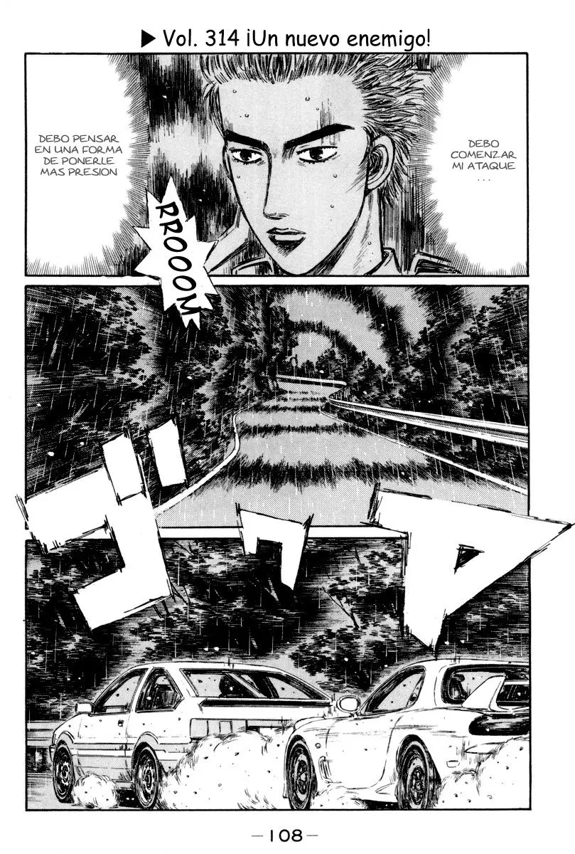 Initial D capítulo 314, página 1