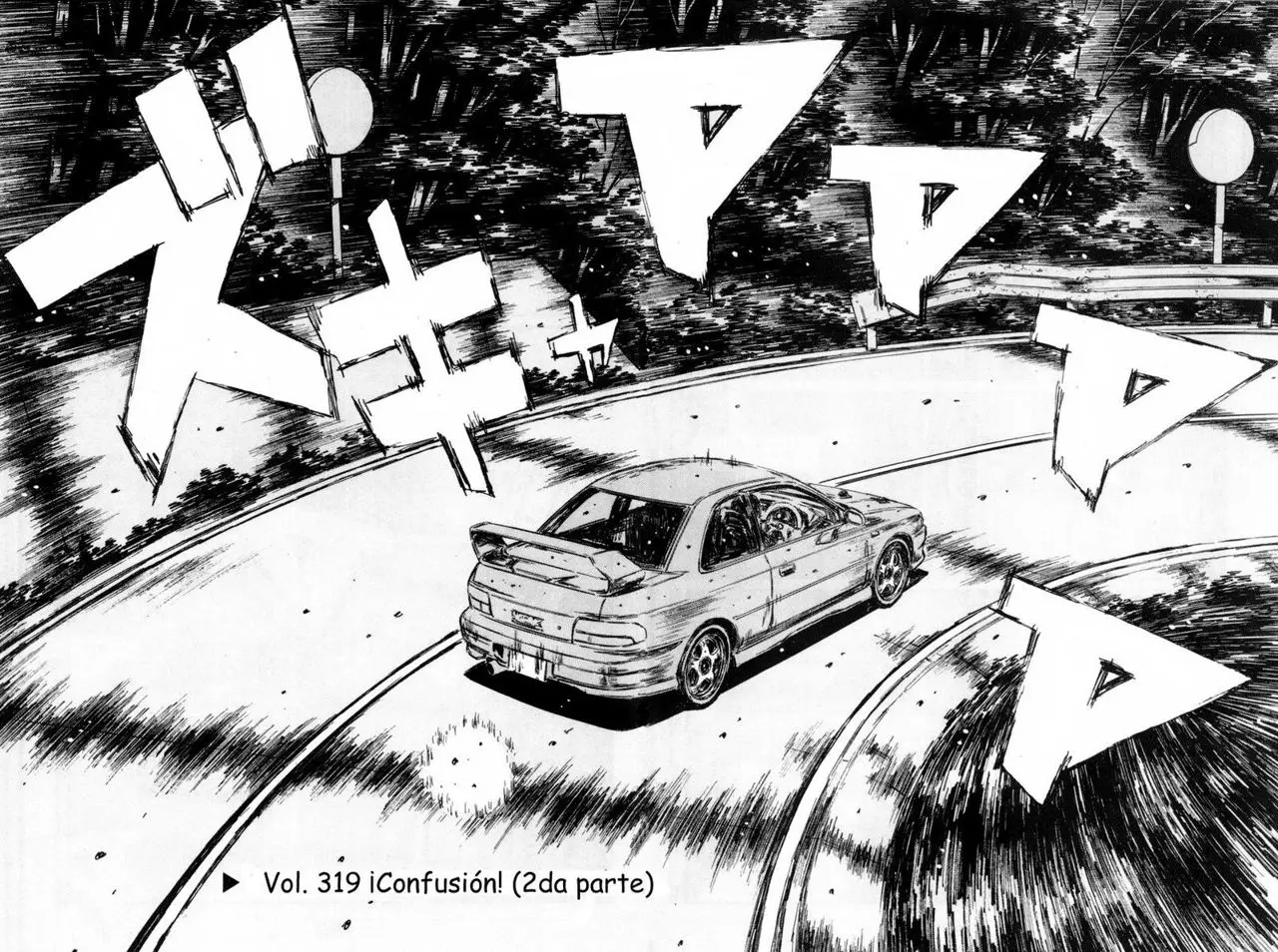 Initial D capítulo 319, página 2