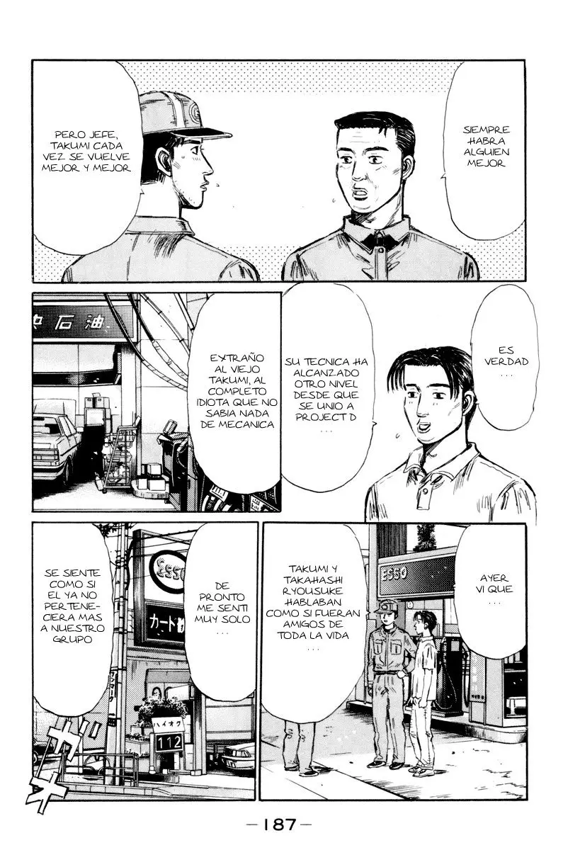 Initial D capítulo 319, página 10