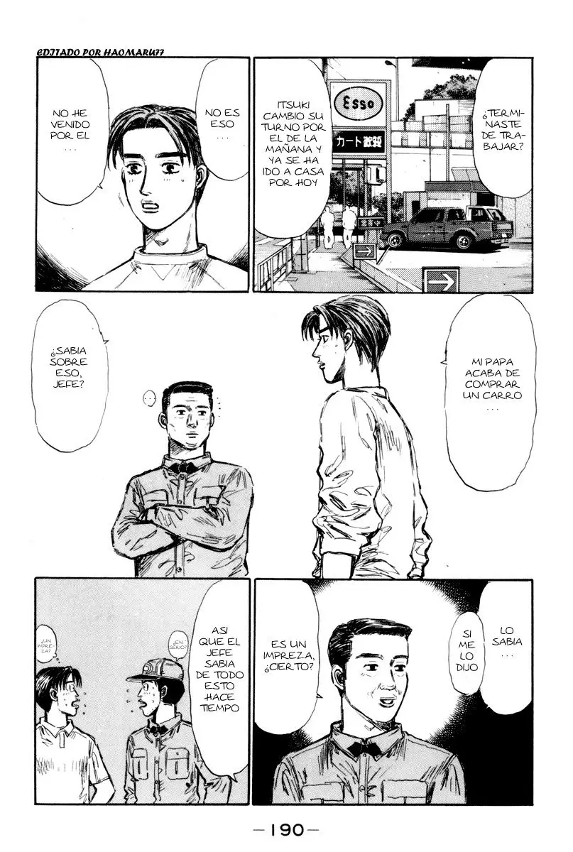 Initial D capítulo 319, página 13