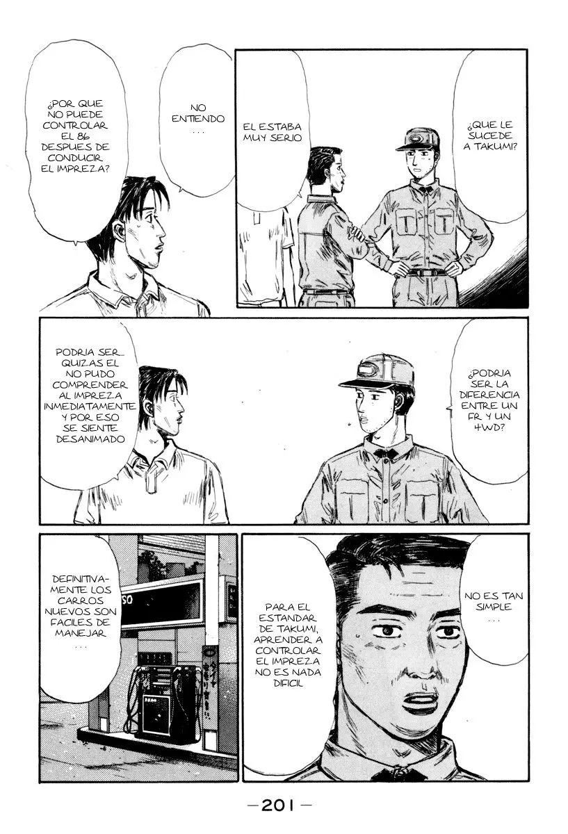 Initial D capítulo 320, página 9