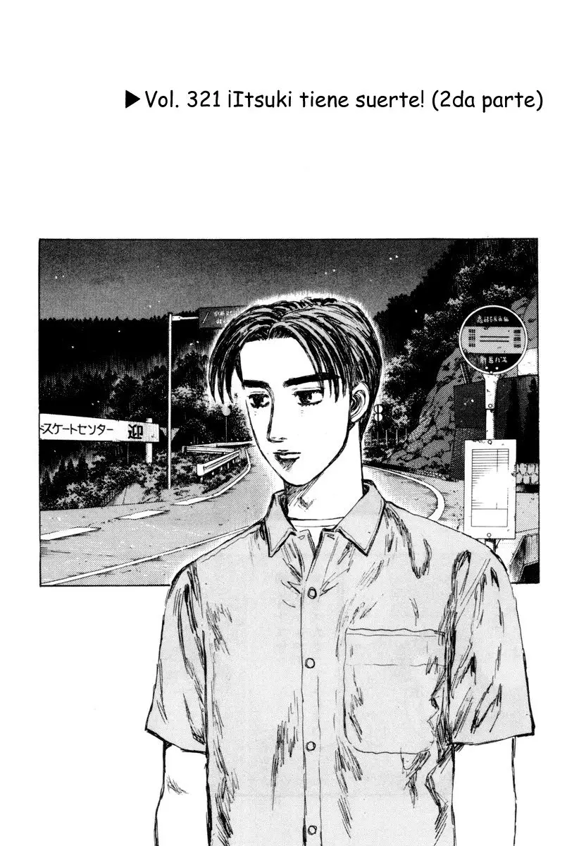 Initial D capítulo 321, página 1