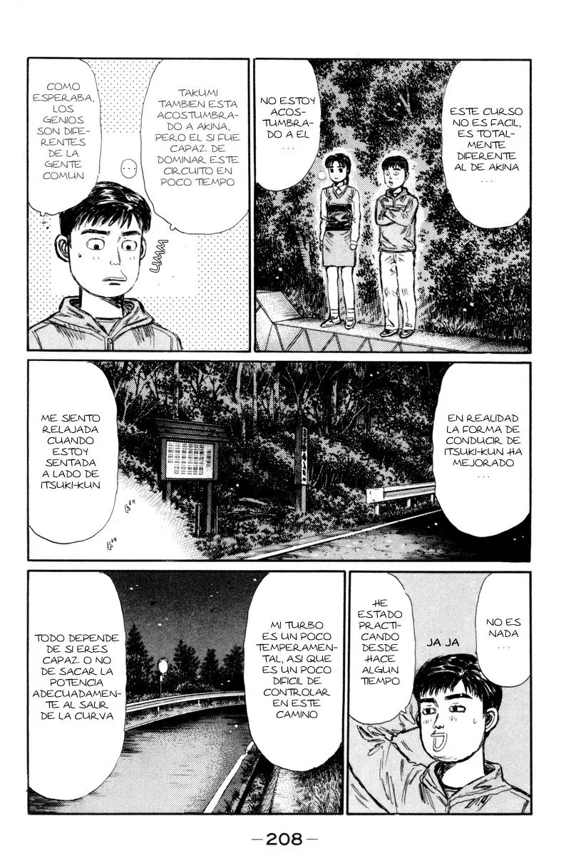 Initial D capítulo 321, página 6