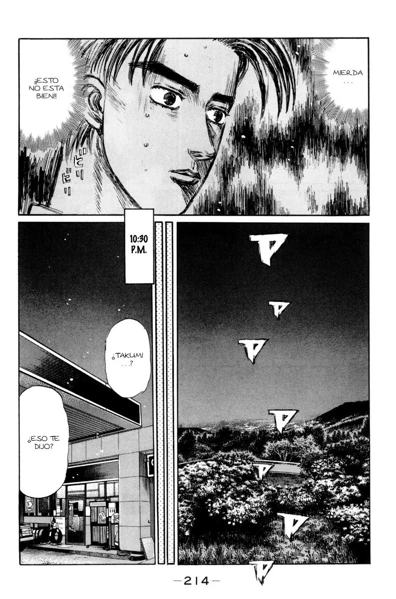 Initial D capítulo 321, página 12