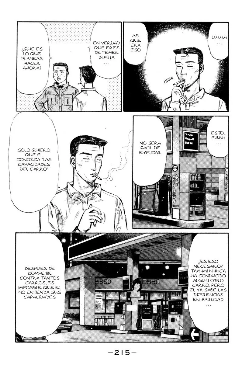 Initial D capítulo 321, página 13