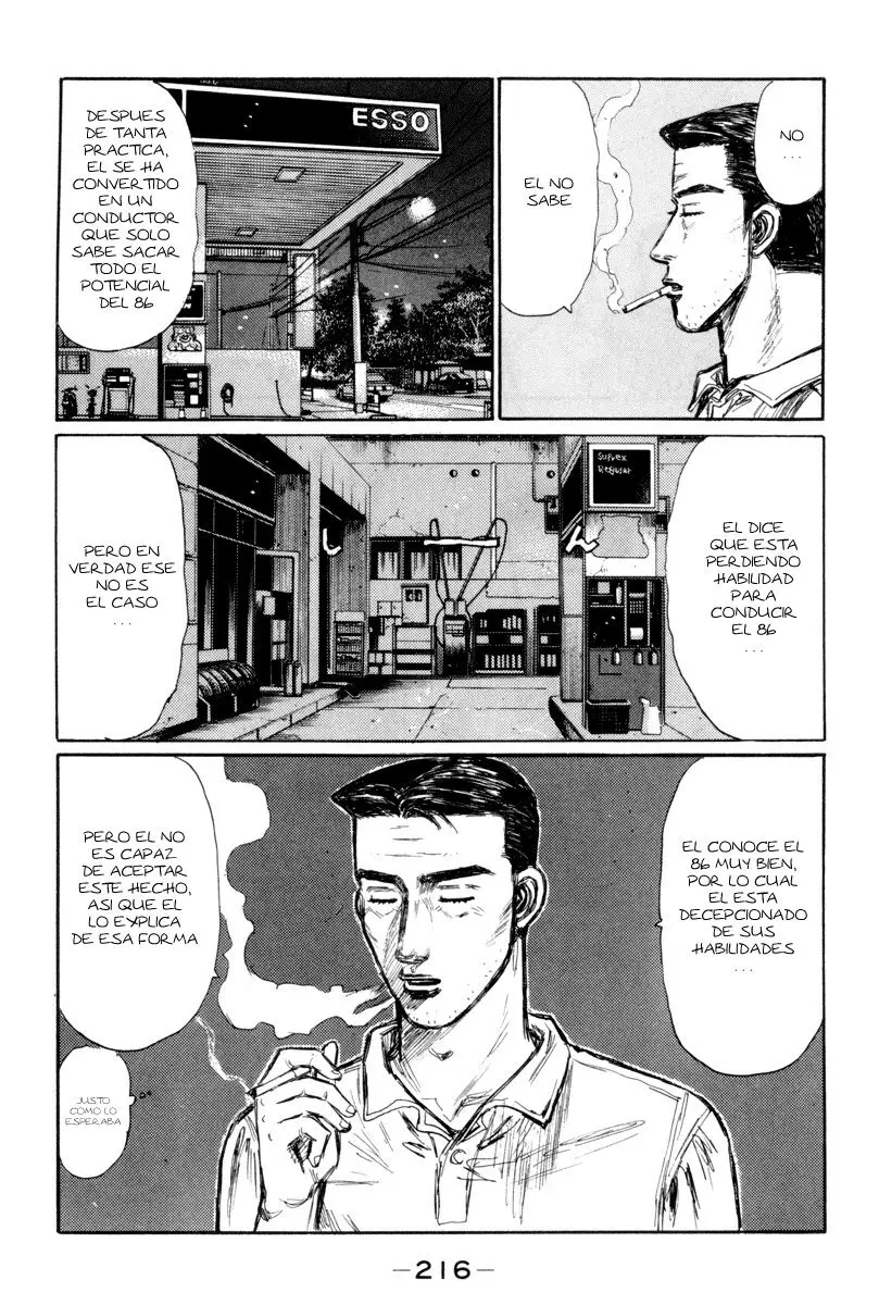 Initial D capítulo 321, página 14